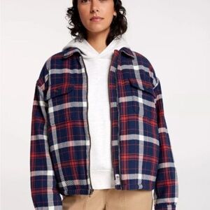 Alpine Design Red and Blue Plaid Jacket